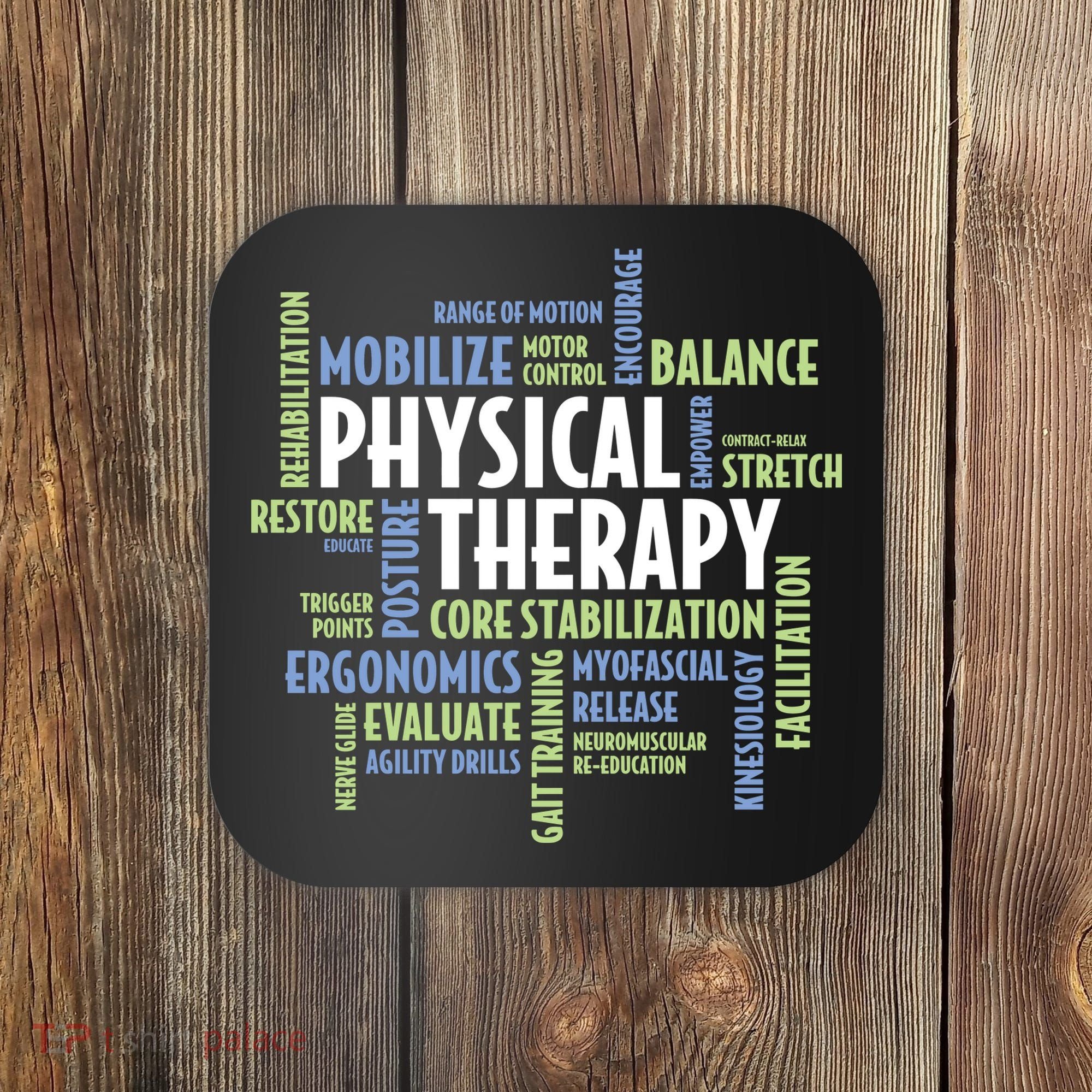 Physical Therapy Coaster