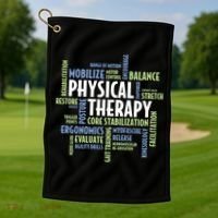 Physical Therapy Golf Towel thumb 1