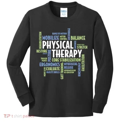 Physical Therapy Kids Long Sleeve Shirt