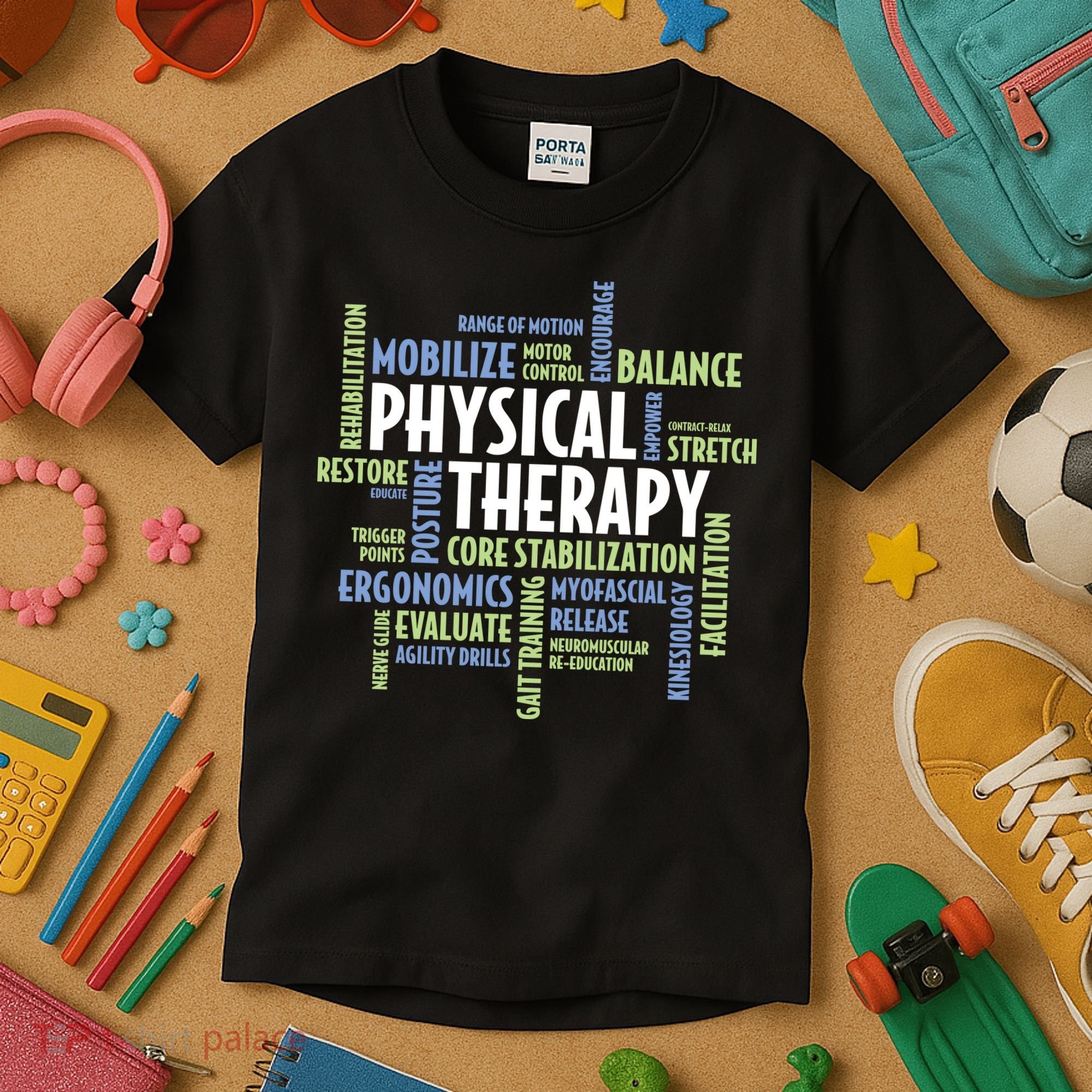 Physical Therapy Kids T-Shirt