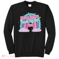 Please Tongue Punch My Fart Box Adult Humor Inappropriate Sweatshirt thumb 0