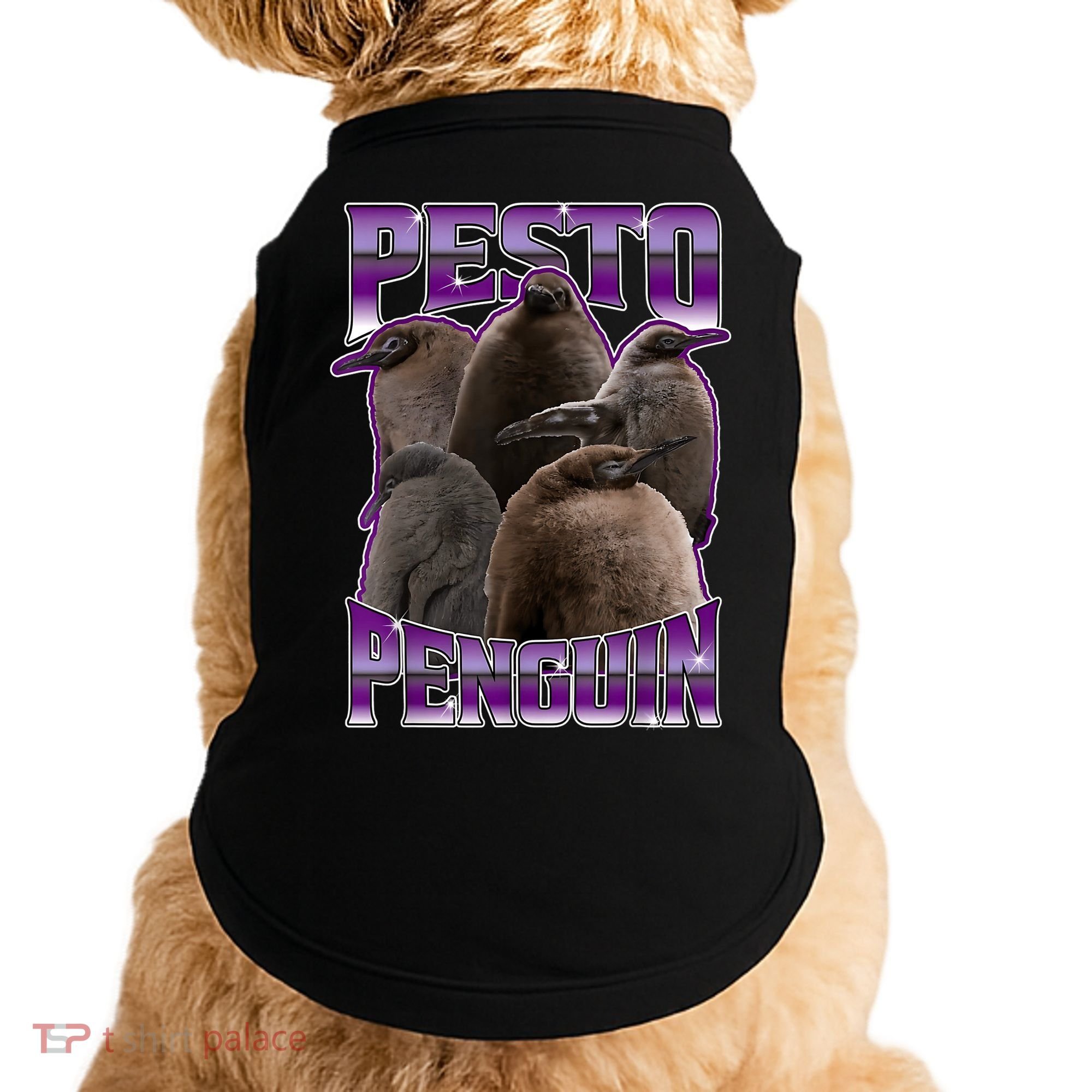 Pesto The Penguin Doggie Tank