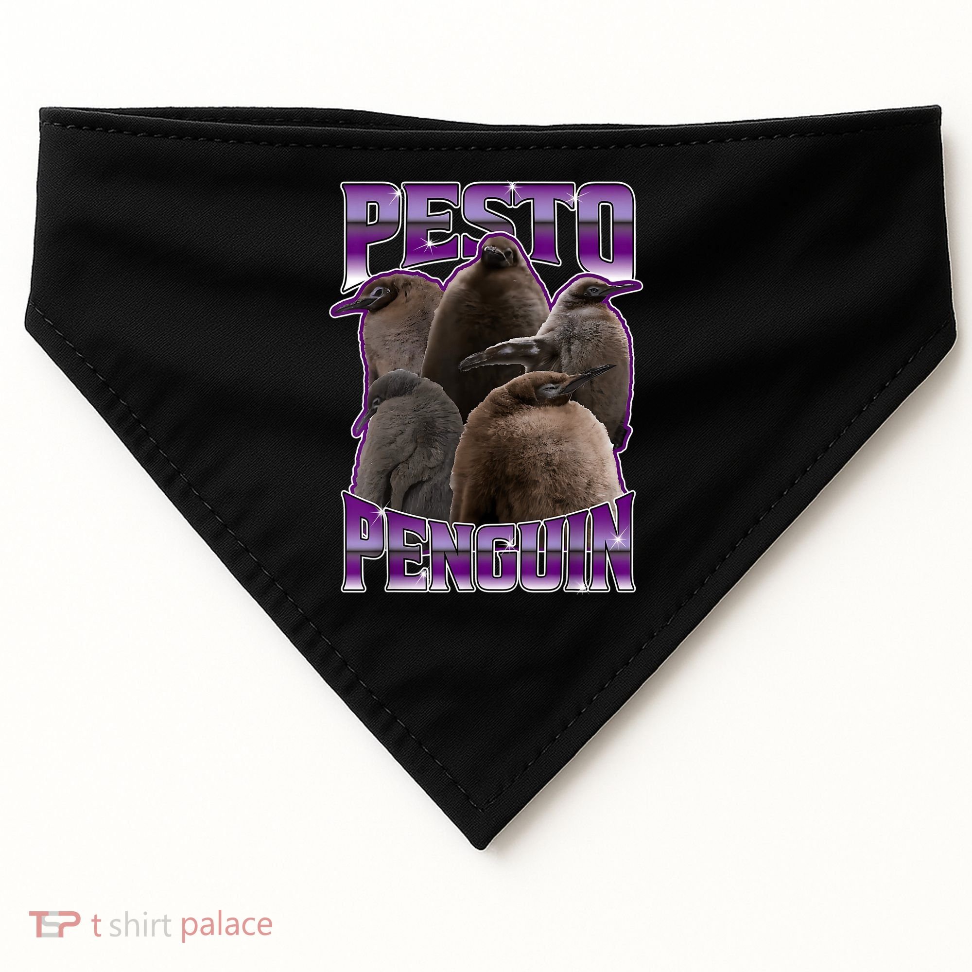Pesto The Penguin USA-Made Doggie Bandana