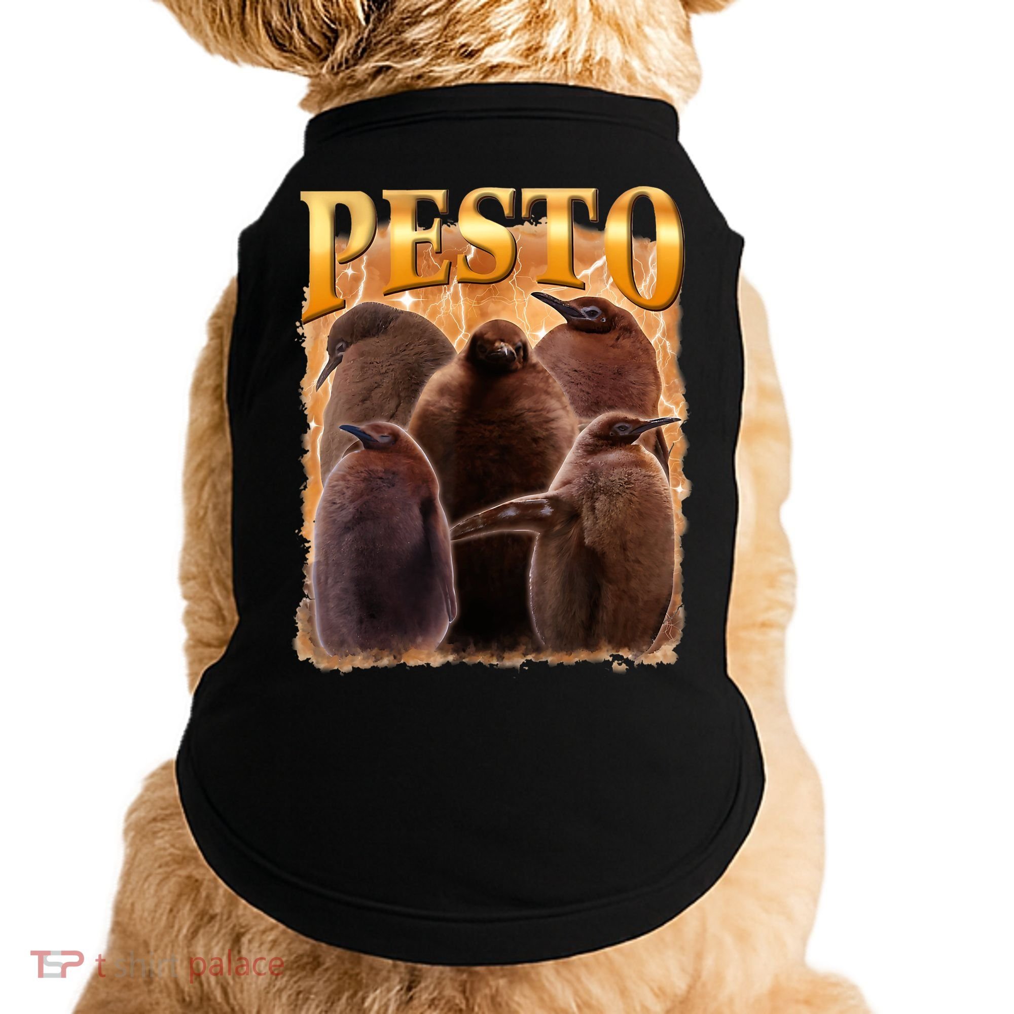 Pesto The Penguin Doggie Tank