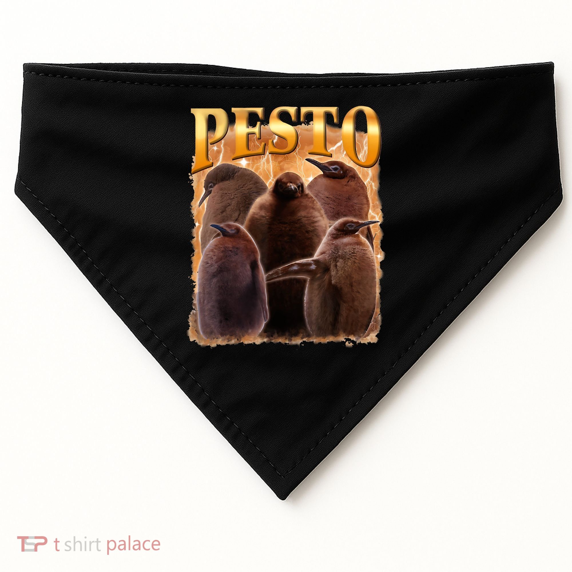 Pesto The Penguin USA-Made Doggie Bandana