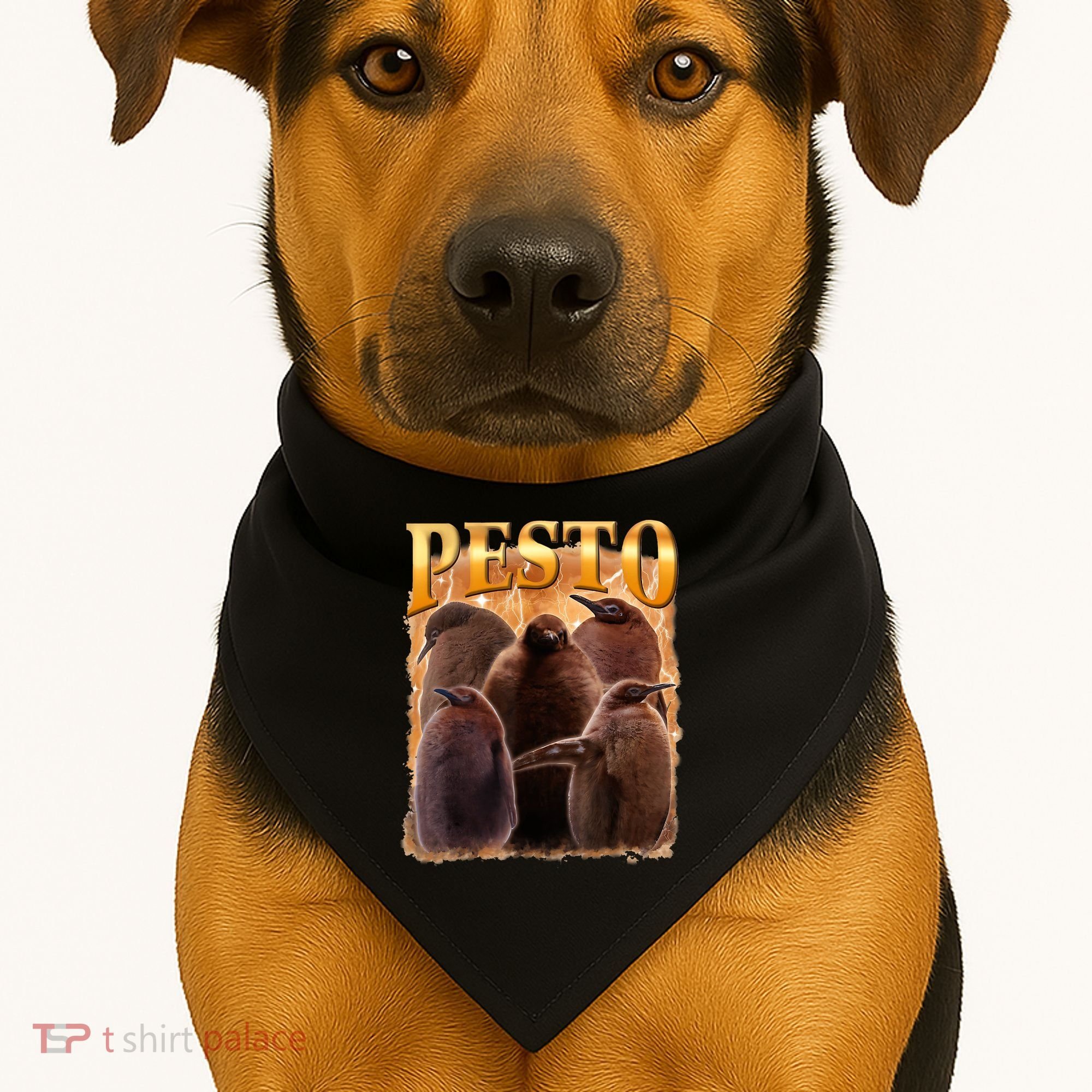 Pesto The Penguin USA-Made Doggie Bandana