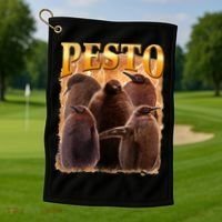 Pesto The Penguin Golf Towel thumb 1