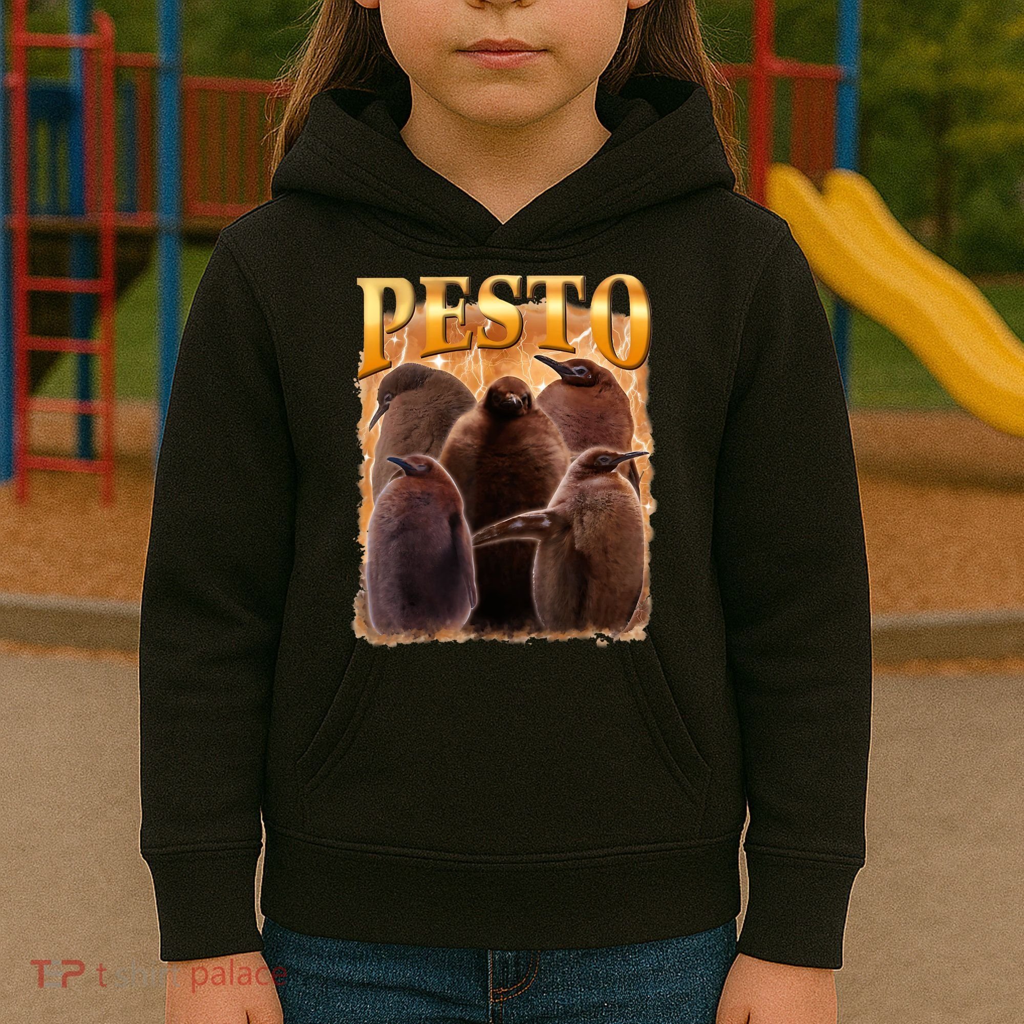Pesto The Penguin Kids Hoodie