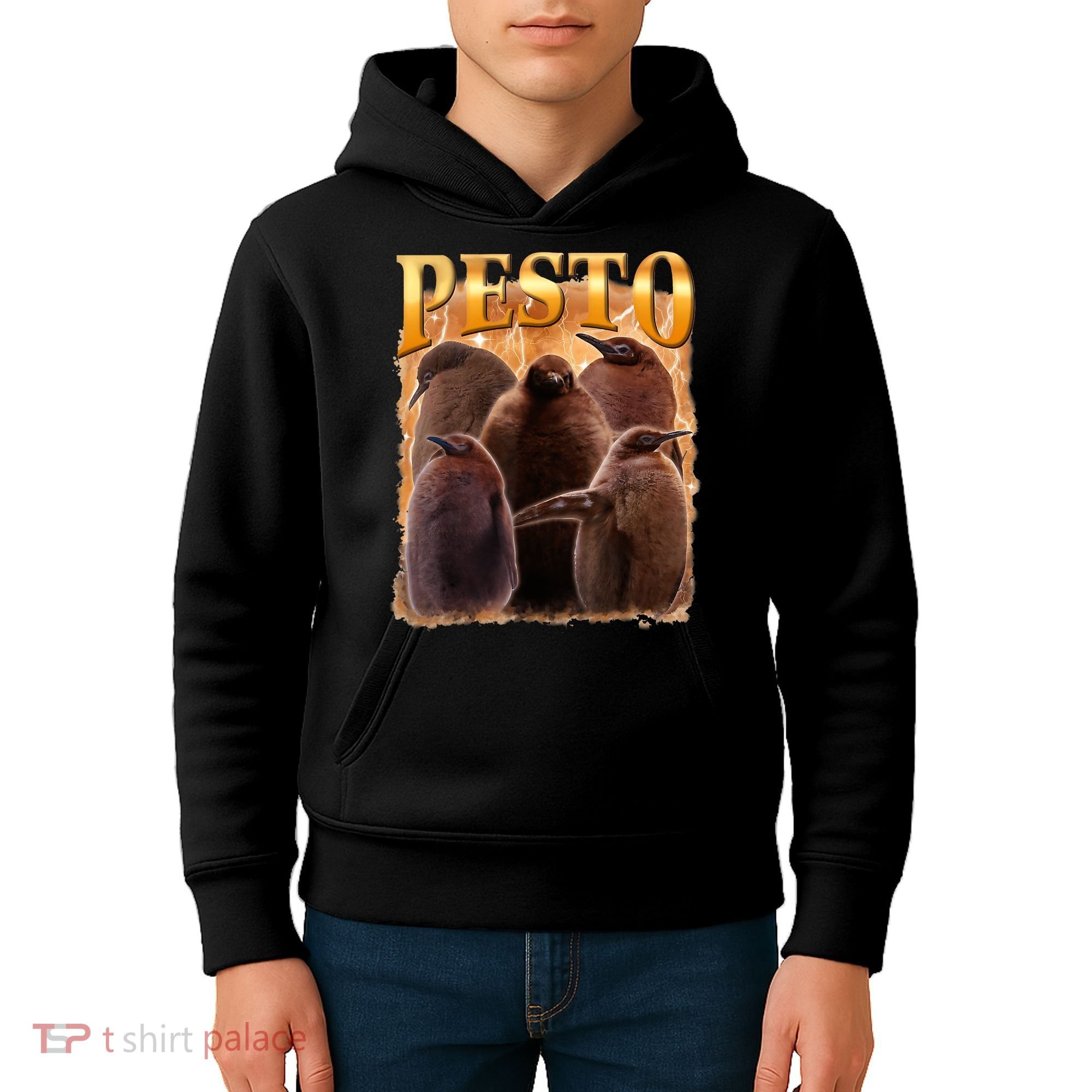 Pesto The Penguin Kids Hoodie