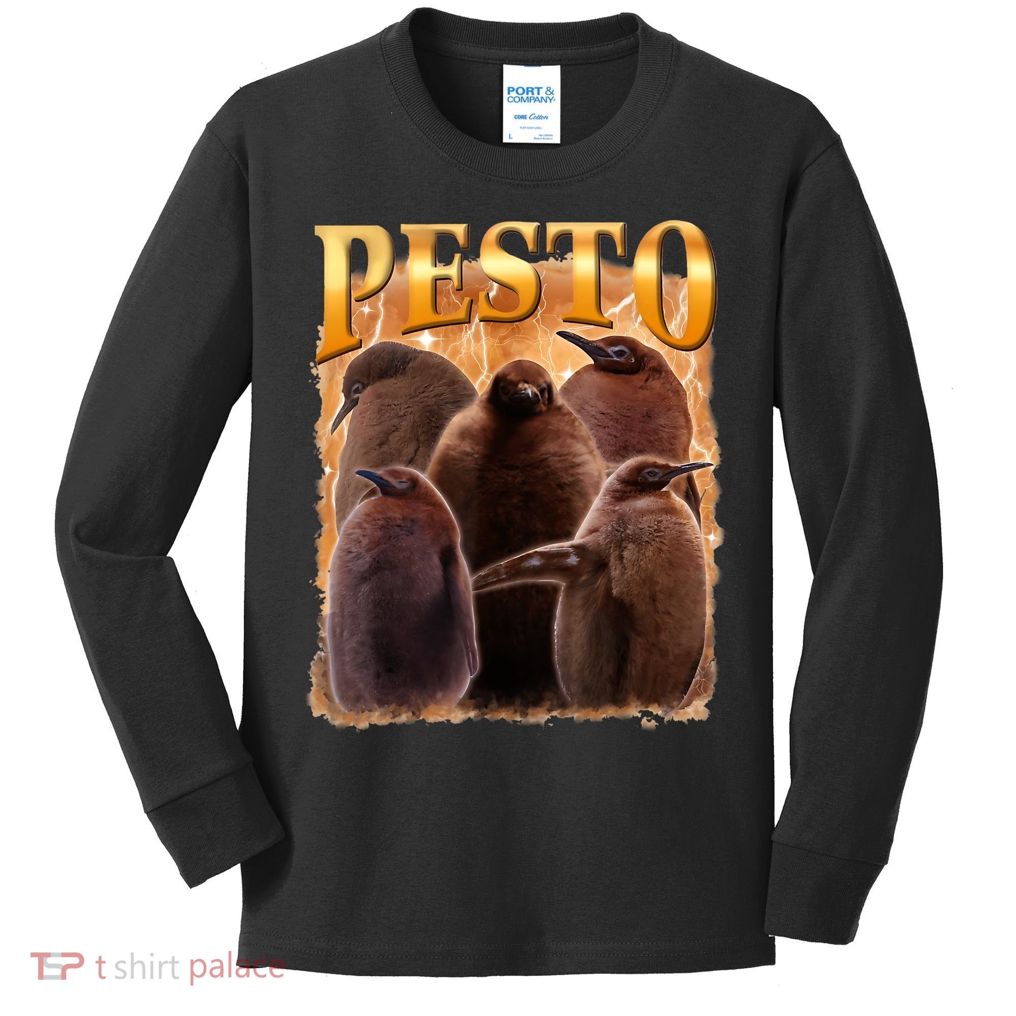 Pesto The Penguin Kids Long Sleeve Shirt