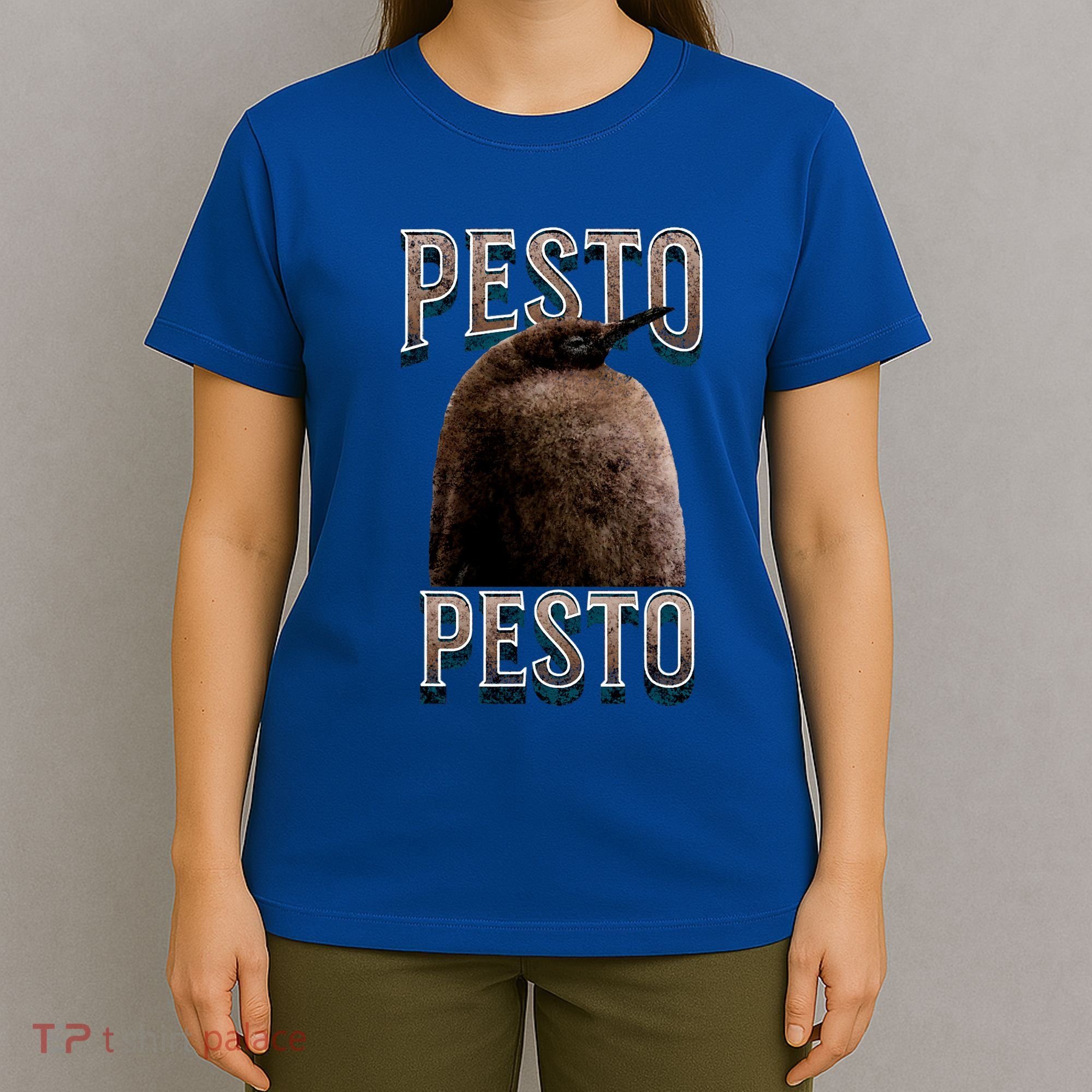 Pesto The Penguin Famous Bird Meme Vintage T-Shirt