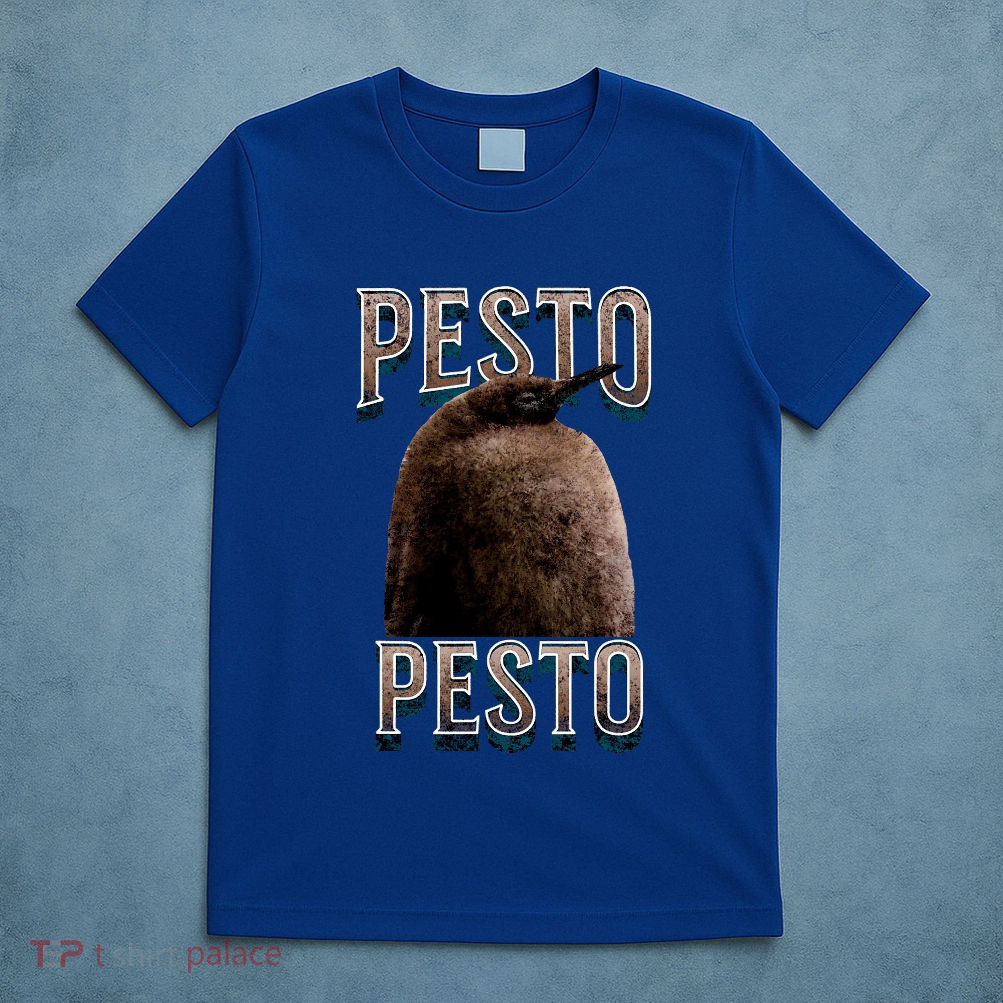 Pesto The Penguin Famous Bird Meme Vintage T-Shirt