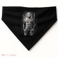 Pro Trump Patriotic Gangster AntiLiberal Republican Gift Black Cott USA-Made Doggie Bandana thumb 0