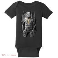 Pro Trump Patriotic Gangster AntiLiberal Republican Gift Black Cott Baby Bodysuit thumb 0
