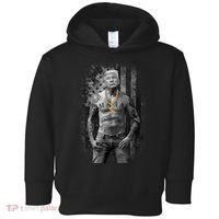 Pro Trump Patriotic Gangster AntiLiberal Republican Gift Black Cott Toddler Hoodie thumb 0