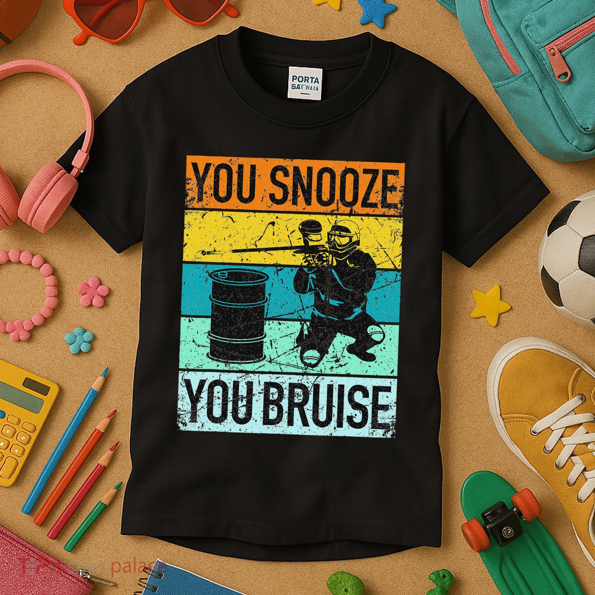 Paintball T Paintball Gear Kids T-Shirt