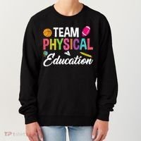 P.E. Team Physical Education School Fitness PE Teacher Women's Sweatshirt thumb 0