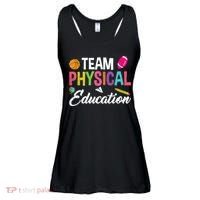 P.E. Team Physical Education School Fitness PE Teacher Ladies Essential Flowy Tank thumb 0