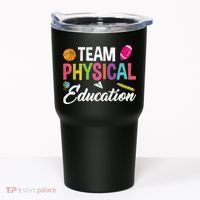 P.E. Team Physical Education School Fitness PE Teacher Tumbler thumb 0