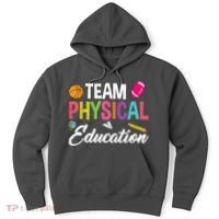 P.E. Team Physical Education School Fitness PE Teacher Hoodie thumb 0