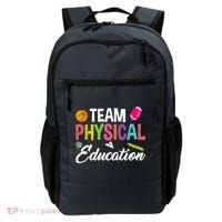 P.E. Team Physical Education School Fitness PE Teacher Backpack thumb 0