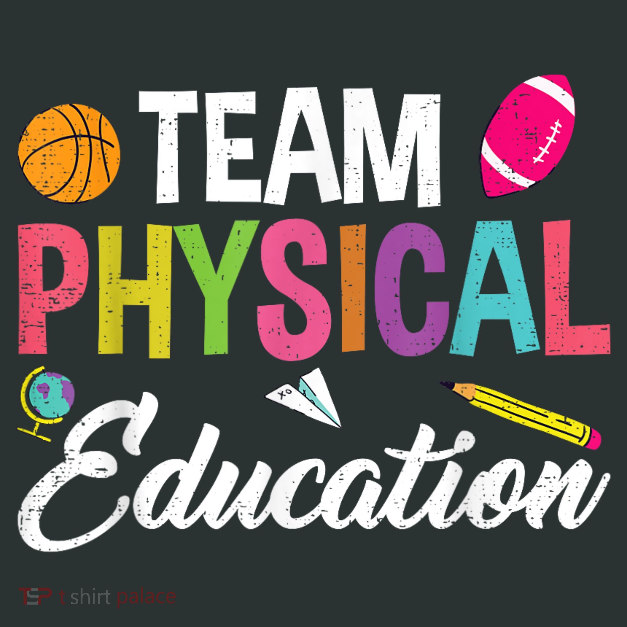 P.E. Team Physical Education School Fitness PE Teacher Coaster