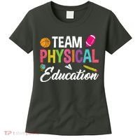 P.E. Team Physical Education School Fitness PE Teacher Women's T-Shirt thumb 0