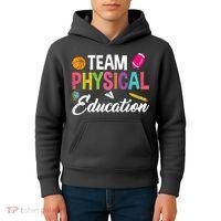 P.E. Team Physical Education School Fitness PE Teacher Kids Hoodie thumb 4