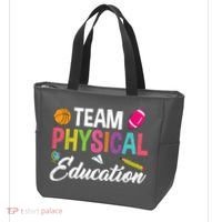 P.E. Team Physical Education School Fitness PE Teacher Tote Bag thumb 3