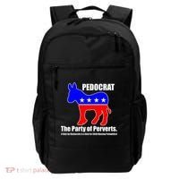 Pedocrat The Party Of Perverts Backpack thumb 0