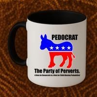 Pedocrat The Party Of Perverts Coffee Mug thumb 2