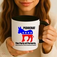 Pedocrat The Party Of Perverts Coffee Mug thumb 3