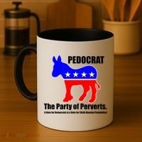 Pedocrat The Party Of Perverts Coffee Mug thumb 4