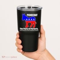 Pedocrat The Party Of Perverts Tumbler thumb 2