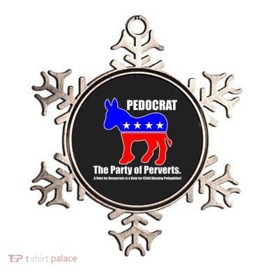 Pedocrat The Party Of Perverts Ornament
