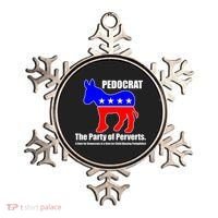 Pedocrat The Party Of Perverts Ornament thumb 0