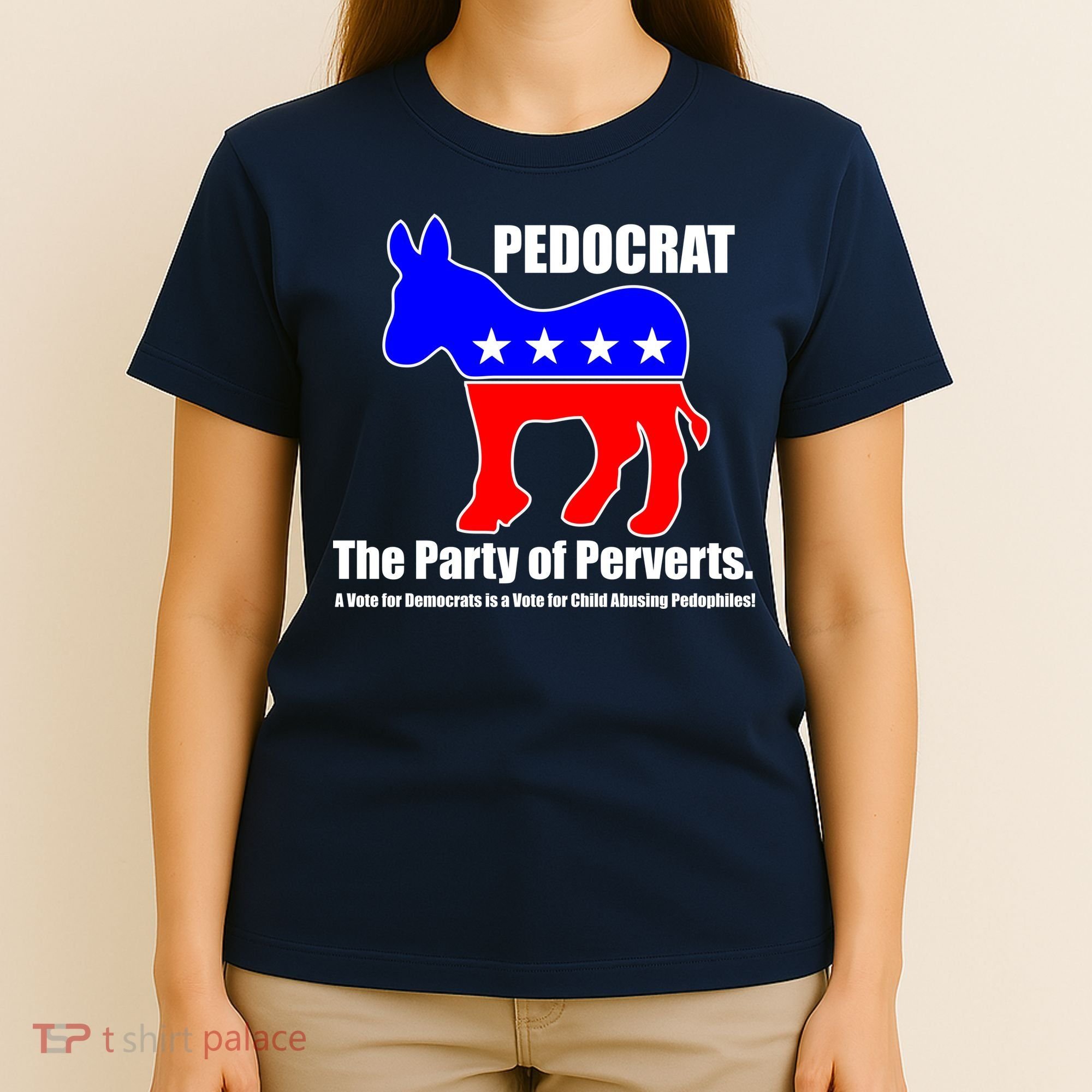 Pedocrat The Party Of Perverts T-Shirt
