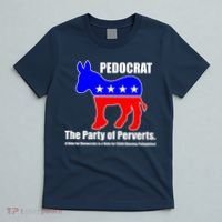 Pedocrat The Party Of Perverts T-Shirt thumb 5