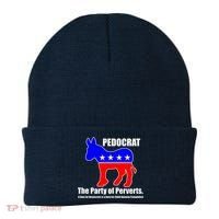 Pedocrat The Party Of Perverts Beanie thumb 0