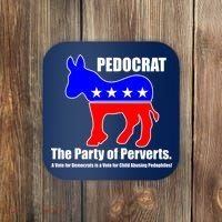 Pedocrat The Party Of Perverts Coaster thumb 0