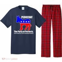 Pedocrat The Party Of Perverts Pajama Set thumb 0