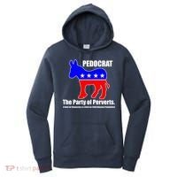 Pedocrat The Party Of Perverts Women's Hoodie thumb 0