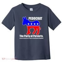 Pedocrat The Party Of Perverts Toddler T-Shirt thumb 0
