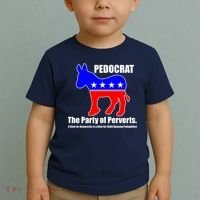 Pedocrat The Party Of Perverts Toddler T-Shirt thumb 2