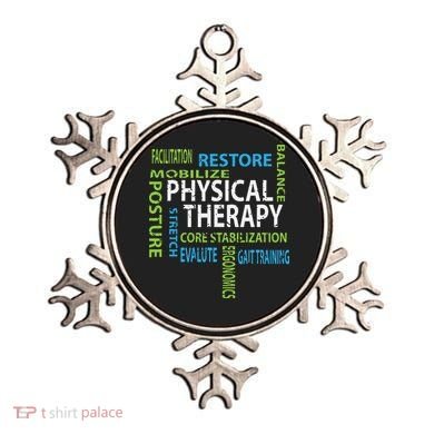 Physical Therapist PT Gift Motivational Physical Therapy Ornament