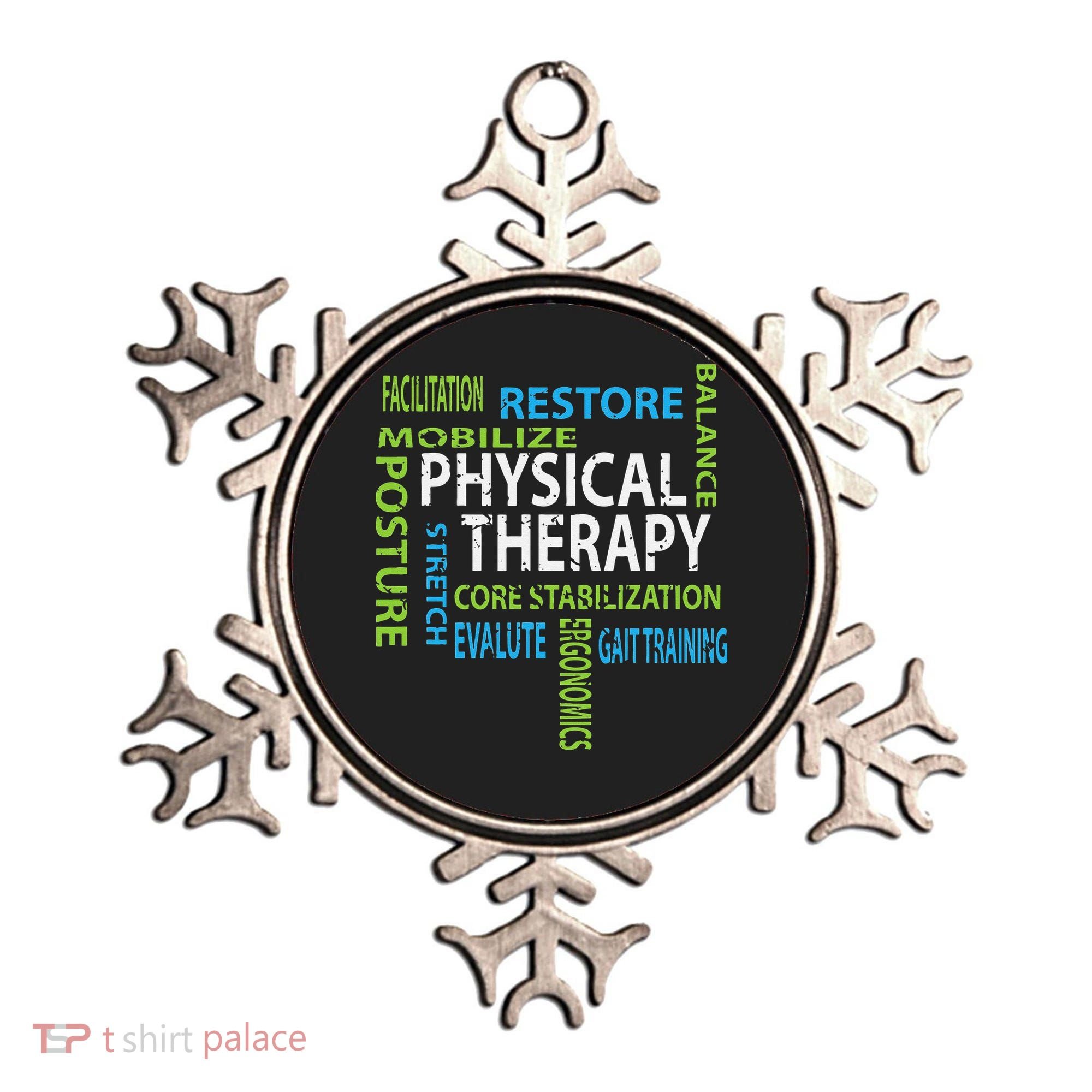 Physical Therapist PT Gift Motivational Physical Therapy Ornament