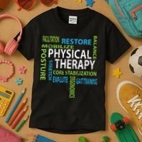 Physical Therapist PT Gift Motivational Physical Therapy Kids T-Shirt thumb 3