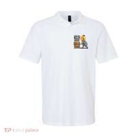Prison Trump Presidential Library Funny Anti Trump Polo thumb 0