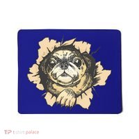Pug Torn Mousepad thumb 0