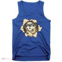 Pug Torn Tank Top thumb 0